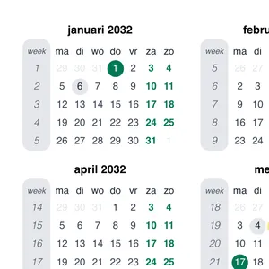 kalender 2032 zoom